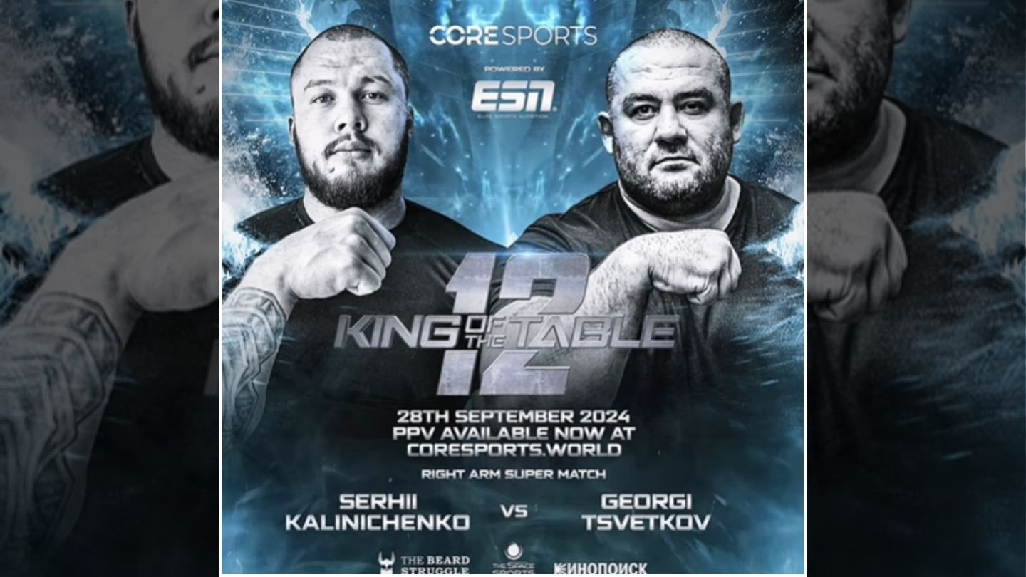 King of the Table 12 : Georgi Tsvetkov sera-t-il à 100 % pour affronter Serhii Kalinichenko ?